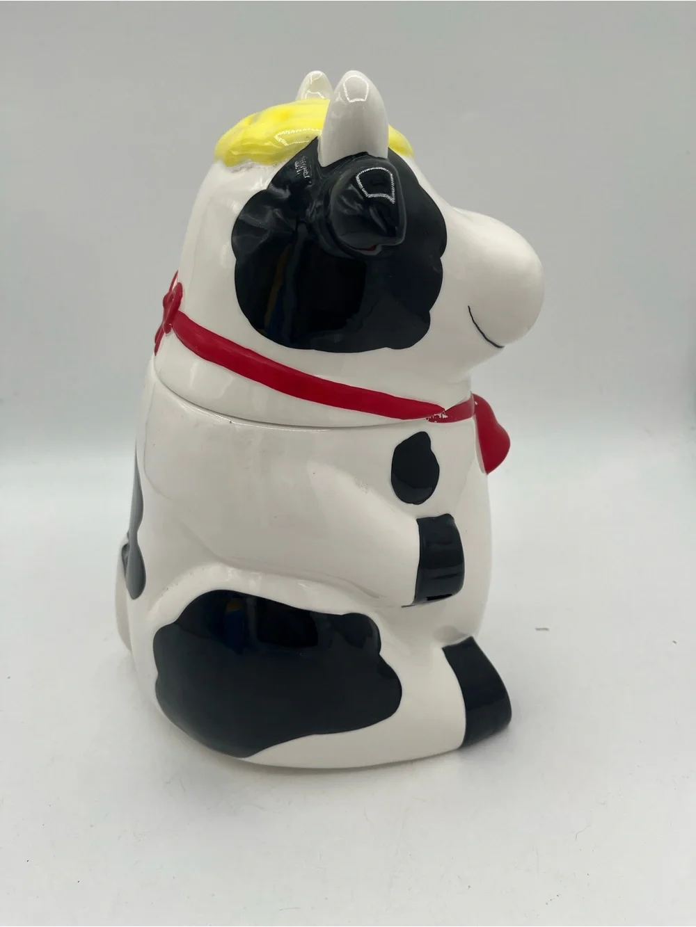 Unbranded dairy cow